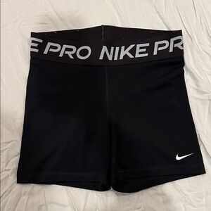 Nike Pro Women's Athletic Black Shorts